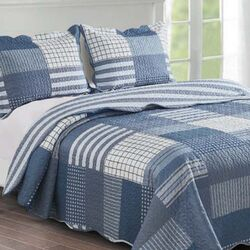 Colcha King Patchwork Laguna você encontra aqui ótimos preços Cama