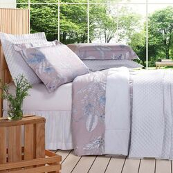 Jogo De Cama Casal Fios Urban Garden Atlantic Voc Encontra Aqui