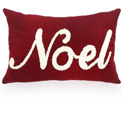 imagem de Almofada Decorativa Retangular 35x58cm Veludo Bordado Natal Noel MOD41 - Catran