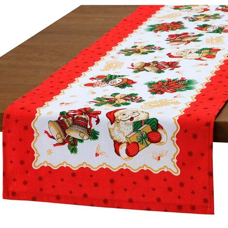 imagem do produto Caminho de Mesa Retangular 35x100cm Athenas Natal 111 - Dohler