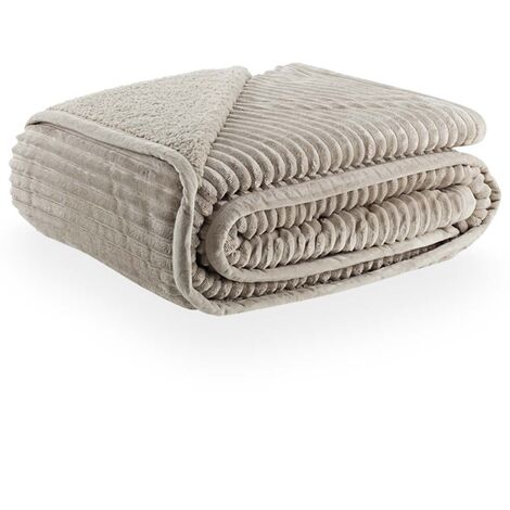 imagem do produto Cobertor Casal 380g Sherpa Flannel Blanket Lugano - Kacyumara