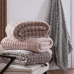 Cobertor Casal Blanket Courchevel  Cinza/3643