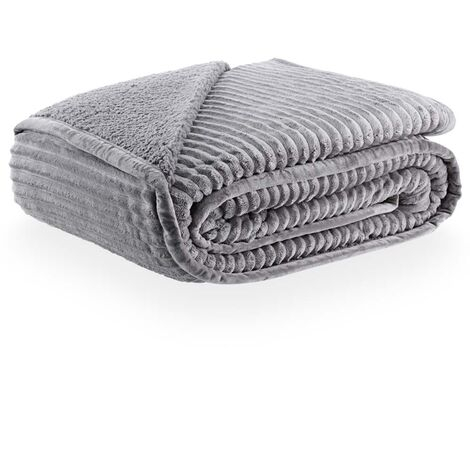 imagem do produto Cobertor Queen 380g Sherpa Flannel Blanket Lugano - Kacyumara