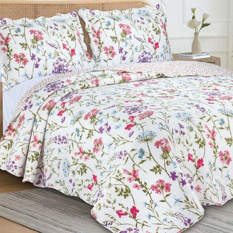 imagem do produto Colcha Casal Garden Grena - Camesa