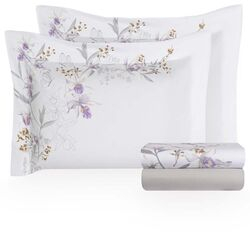 imagem de Jogo de Cama Queen 300 Fios Orqudea - Naturalle Fashion