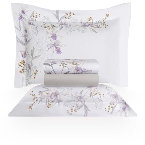 imagem do produto Jogo de Cama Queen 300 Fios Orqudea - Naturalle Fashion