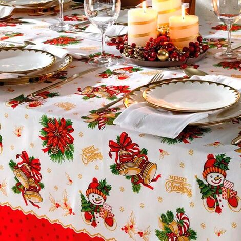 imagem do produto Toalha de Mesa Quadrada 140x140cm Athenas Natal 111 - Dohler