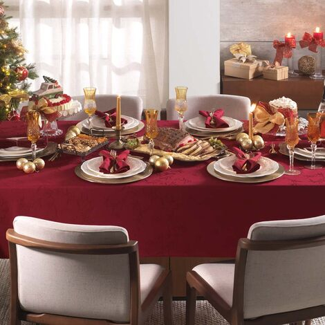 imagem do produto Toalha de Mesa Quadrada 220x220cm Celebration Verssimo Natal - Karsten