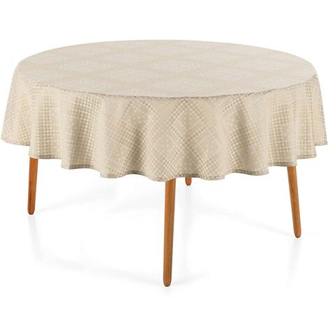 imagem do produto Toalha de Mesa Redonda 178cm Jacquard Beamon - Karsten