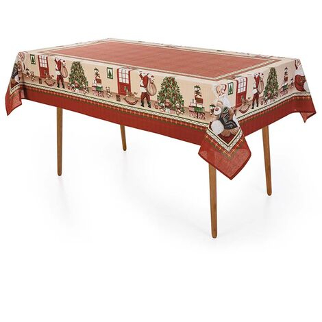 imagem do produto Toalha de Mesa Retangular 140x210cm Natal Noite Mgica - Karsten