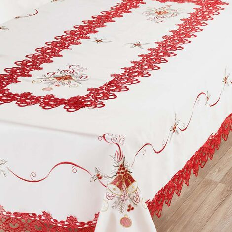 imagem do produto Toalha de Mesa Retangular 180x225cm Natal 102 - Rafimex