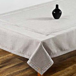 Toalha de Mesa Retangular 180x350cm 1635 Cinza